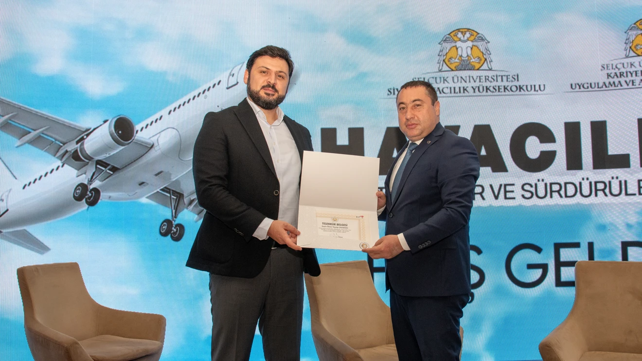 Selçuk Üniversitesinde sivil havacılığın geleceği konuşuldu